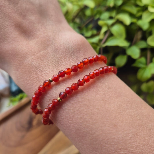 ENERGI BOOST Petite armbånd Carnelian - bergamott DESIGN