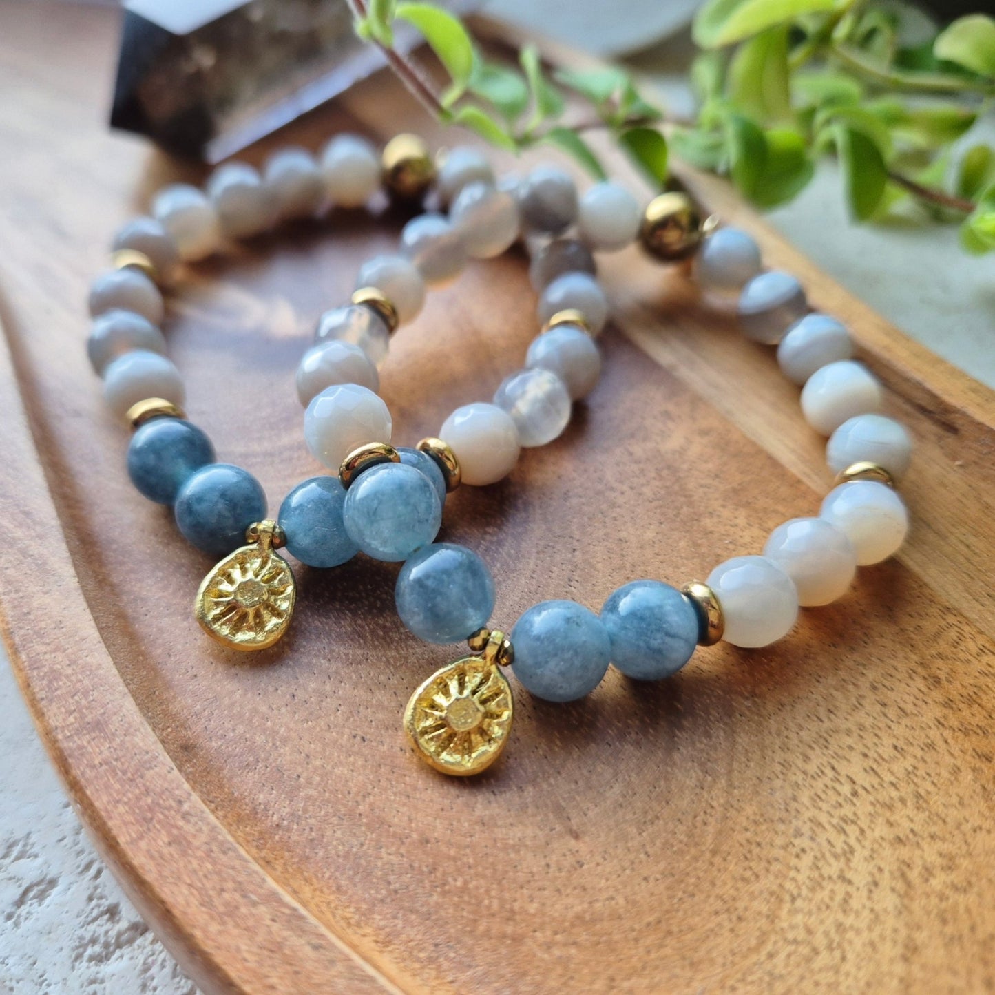 GYLDEN HORISONT armbånd •Klarhet•Indre styrke - bergamott DESIGN