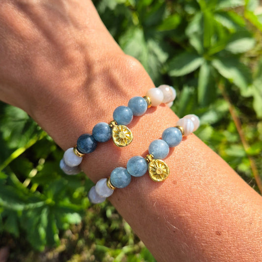 GYLDEN HORISONT armbånd •Klarhet•Indre styrke - bergamott DESIGN