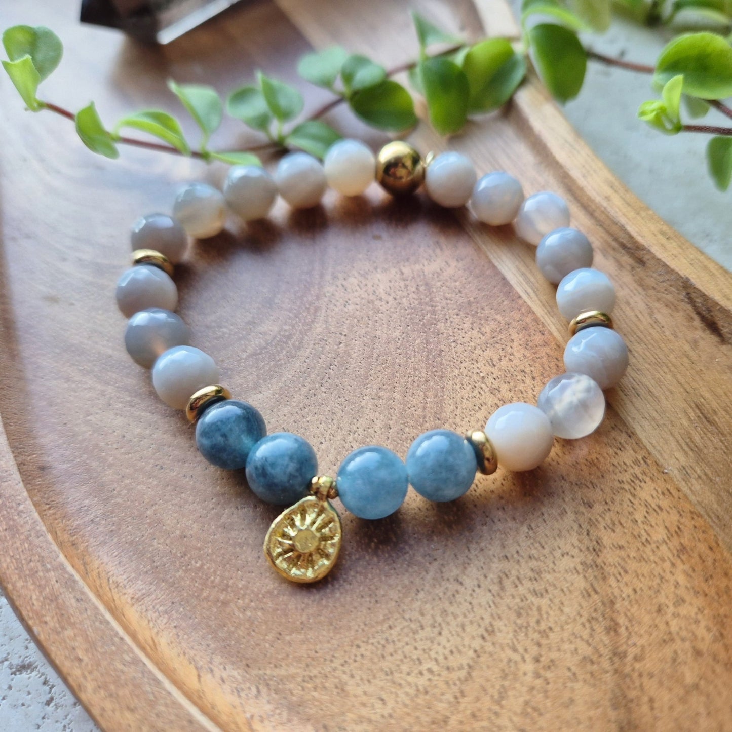 GYLDEN HORISONT armbånd •Klarhet•Indre styrke - bergamott DESIGN