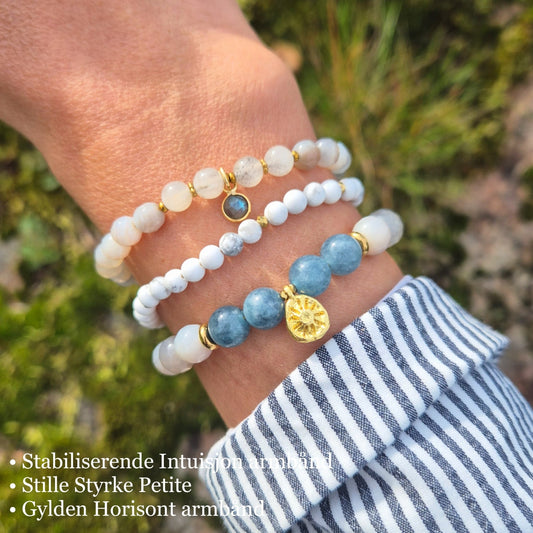 GYLDEN HORISONT armbånd •Klarhet•Indre styrke - bergamott DESIGN