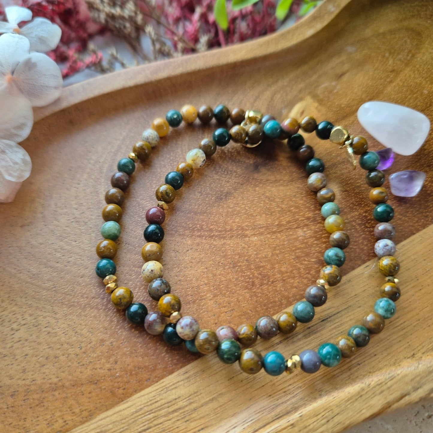 HELBREDENDE HJERTE Petite armbånd •Beroligende •Styrkende •Fornyende - bergamott DESIGN