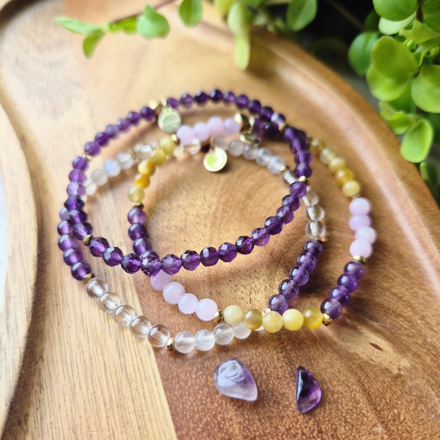 HELENEDE INNSIKT Petite armbånd •Intuisjon •Selvforståelse •Emosjonell balanse - bergamott DESIGN