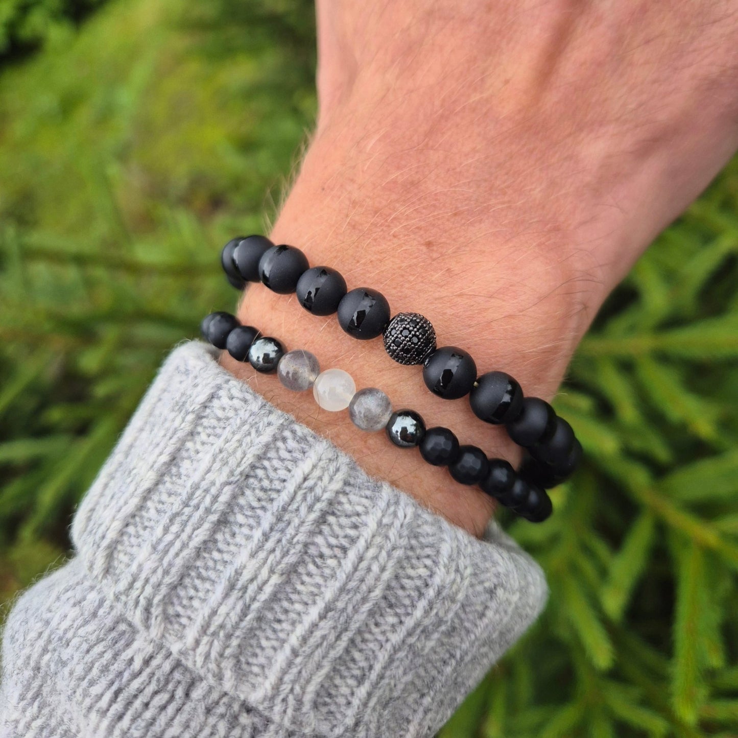 HORISONT armbånd HERRE •Intuisjon •Beskyttelse - bergamott DESIGN