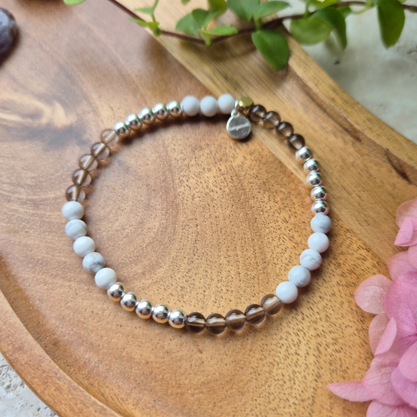 INDRE STILLHET Petite armbånd •Ro•Klarhet - bergamott DESIGN