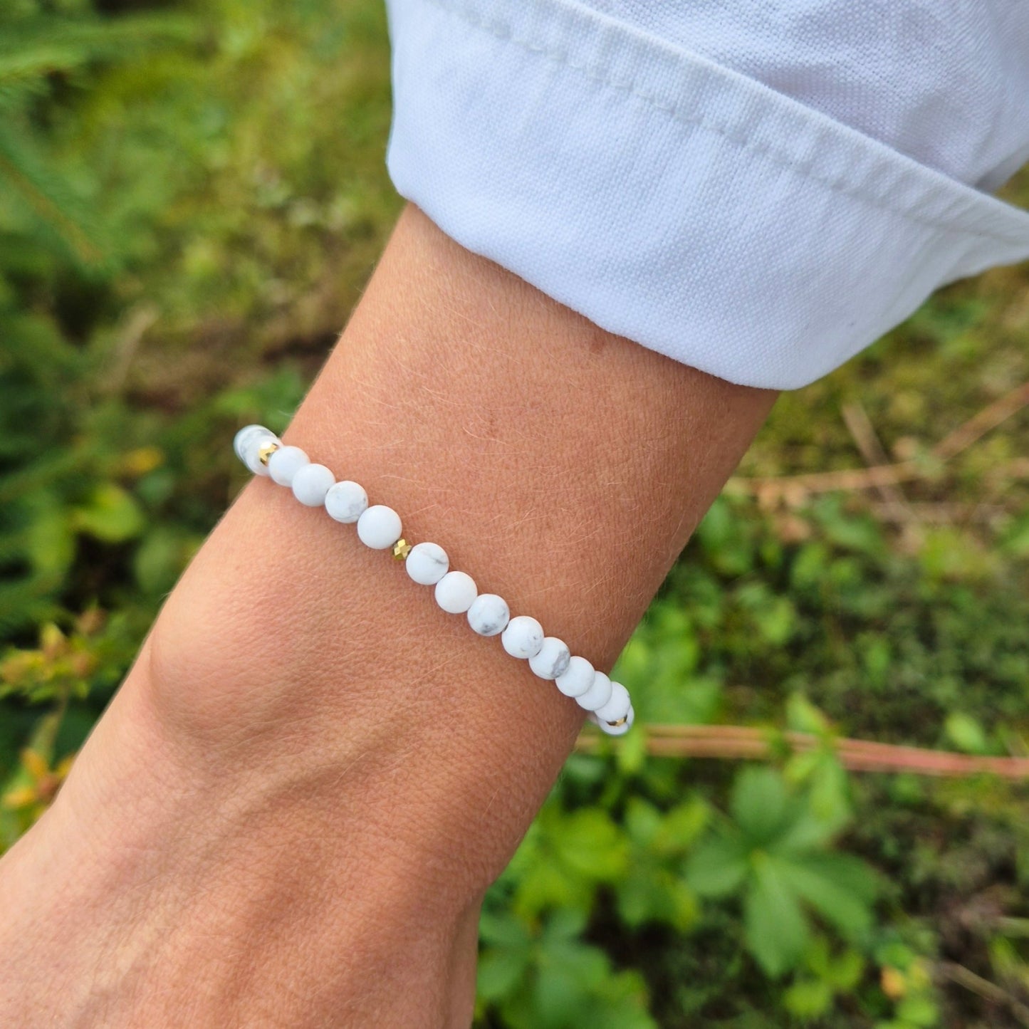 INDRE STILLHET Petite armbånd •Ro•Klarhet - bergamott DESIGN