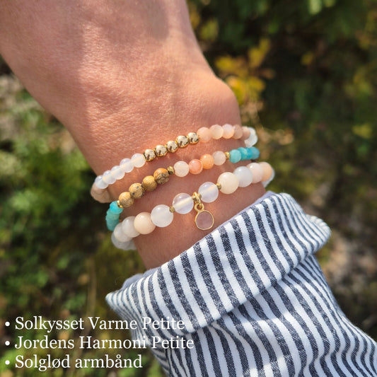 JORDENS HARMONI Petite armbånd •Stabilitet•Harmoni - bergamott DESIGN