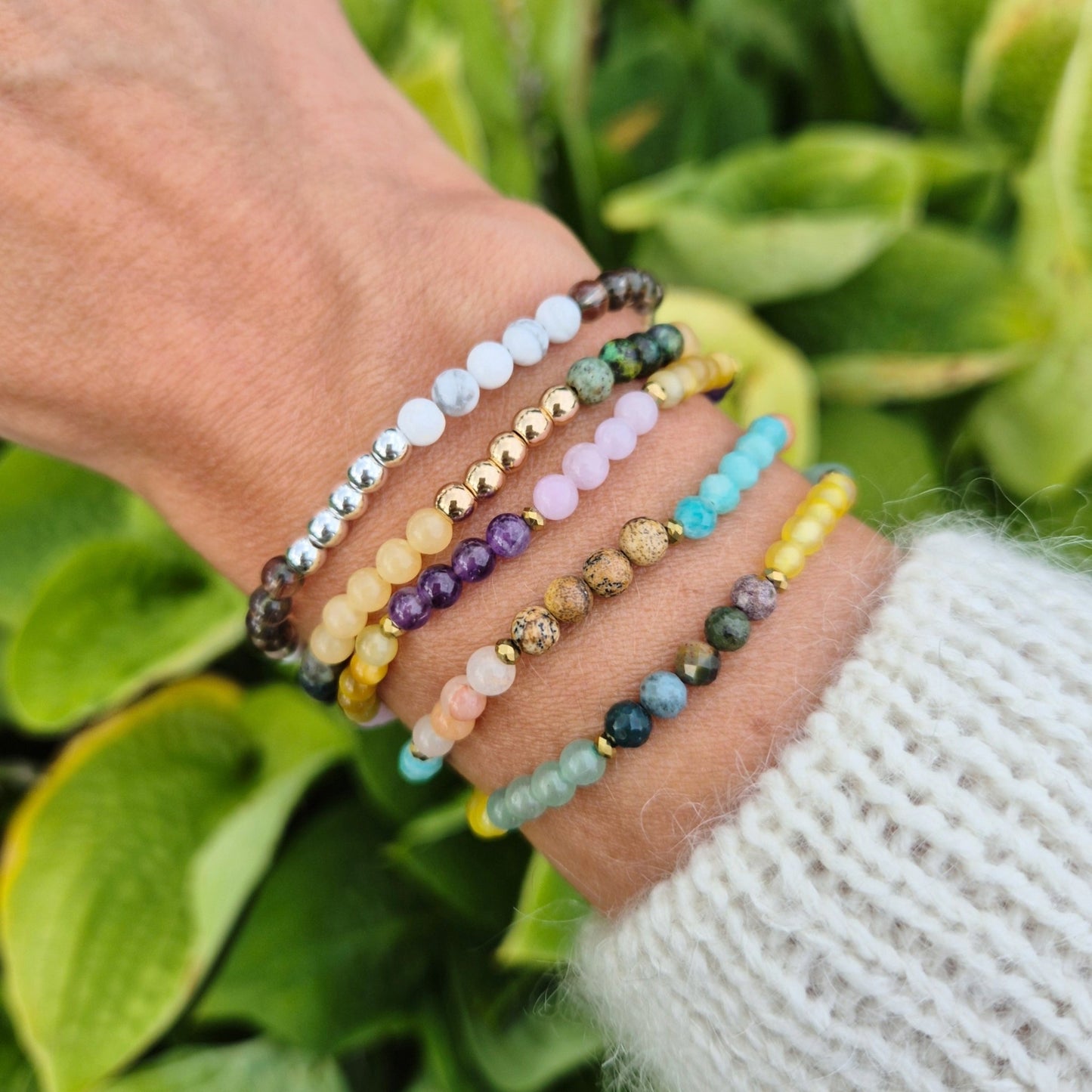 JORDENS HARMONI Petite armbånd •Stabilitet•Harmoni - bergamott DESIGN
