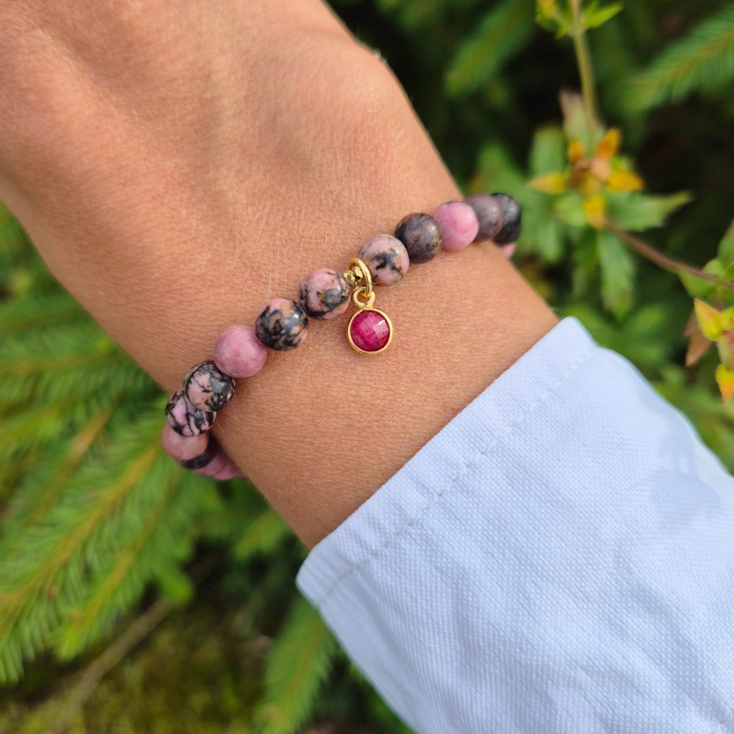 KJÆRLIGHETSKRAFT armbånd •Kjærlighet•Styrke - bergamott DESIGN