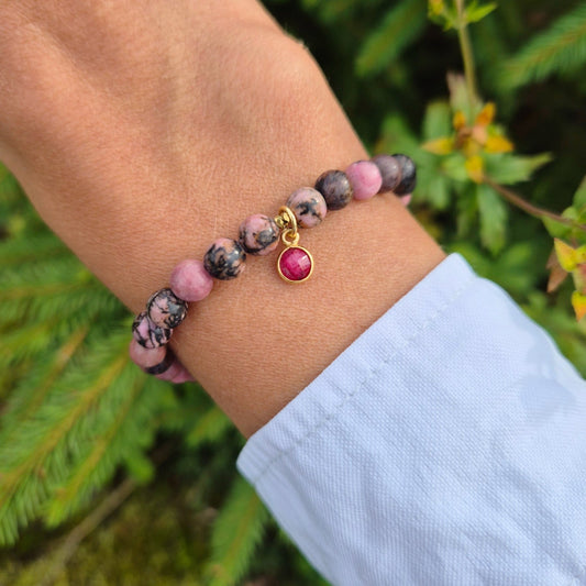 KJÆRLIGHETSKRAFT armbånd •Kjærlighet•Styrke - bergamott DESIGN