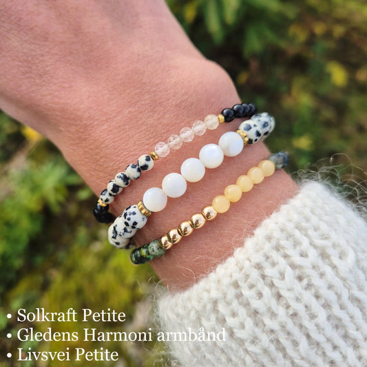 LIVSVEI Petite armbånd •Selvtillit•Fornyelse - bergamott DESIGN