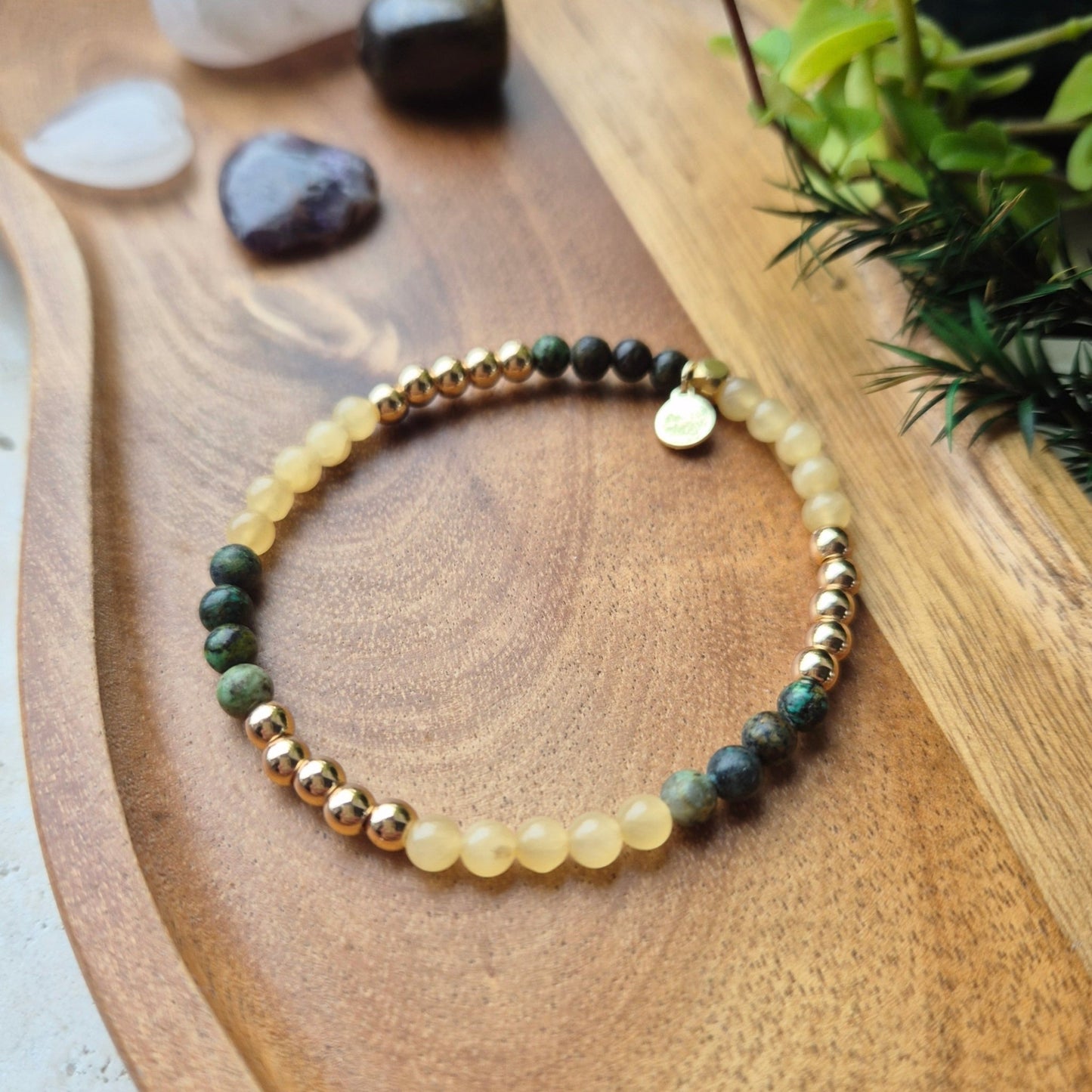 LIVSVEI Petite armbånd •Selvtillit•Fornyelse - bergamott DESIGN