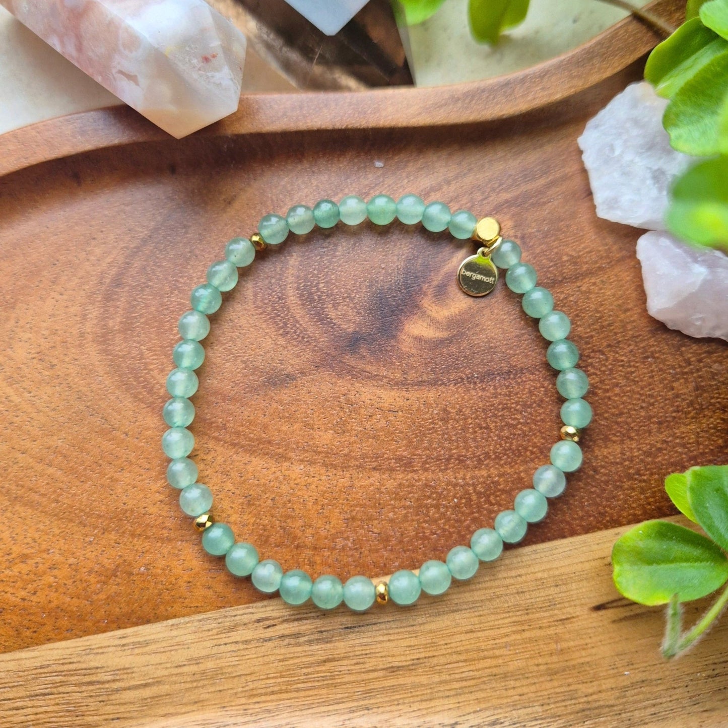 MULIGHETER Petite Green Aventurine - bergamott DESIGN