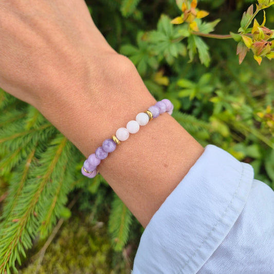 MYKT HJERTE armbånd •Kjærlighet•Indre ro - bergamott DESIGN