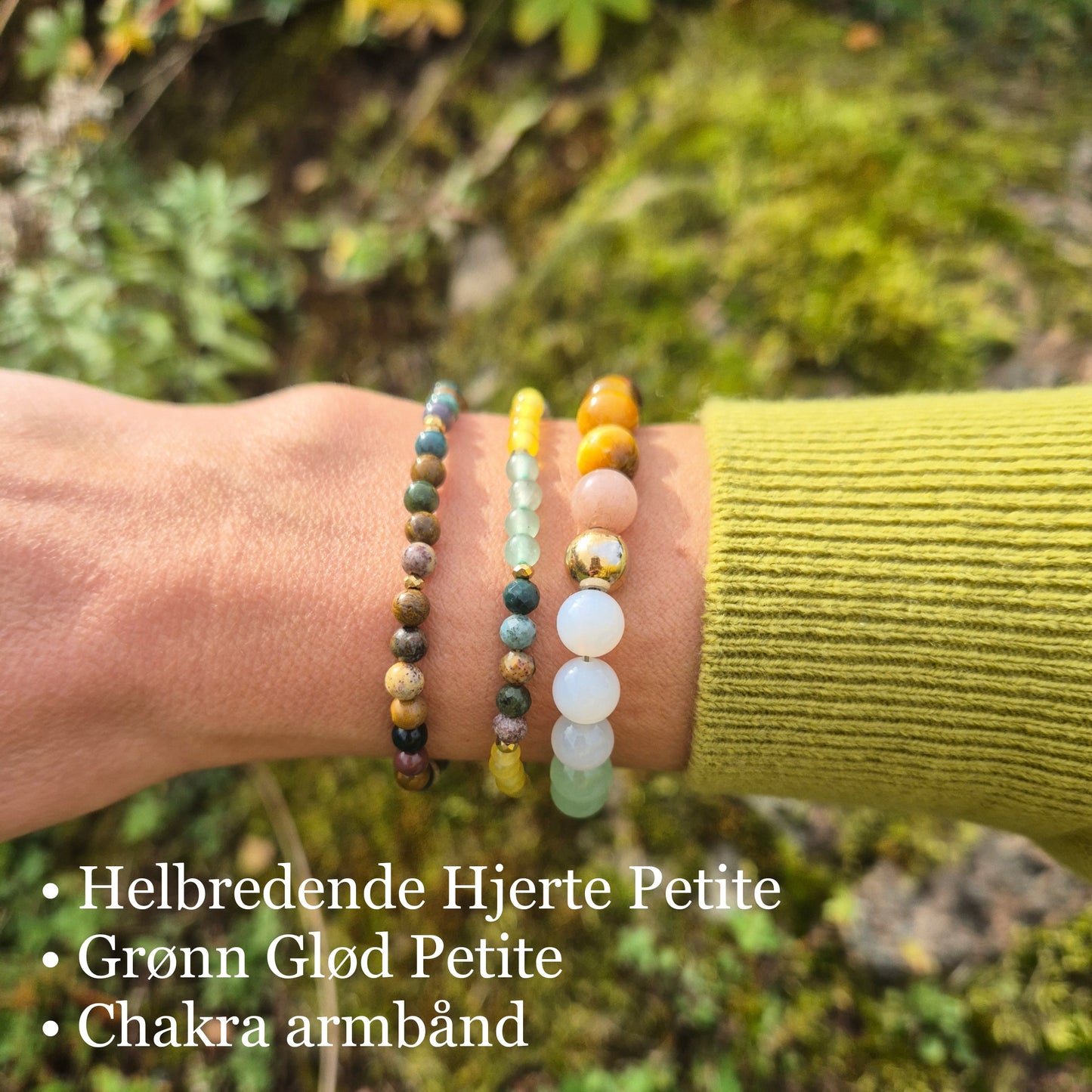 CHAKRA HEALING armbånd •Balanse •Spirituell flyt •Heling