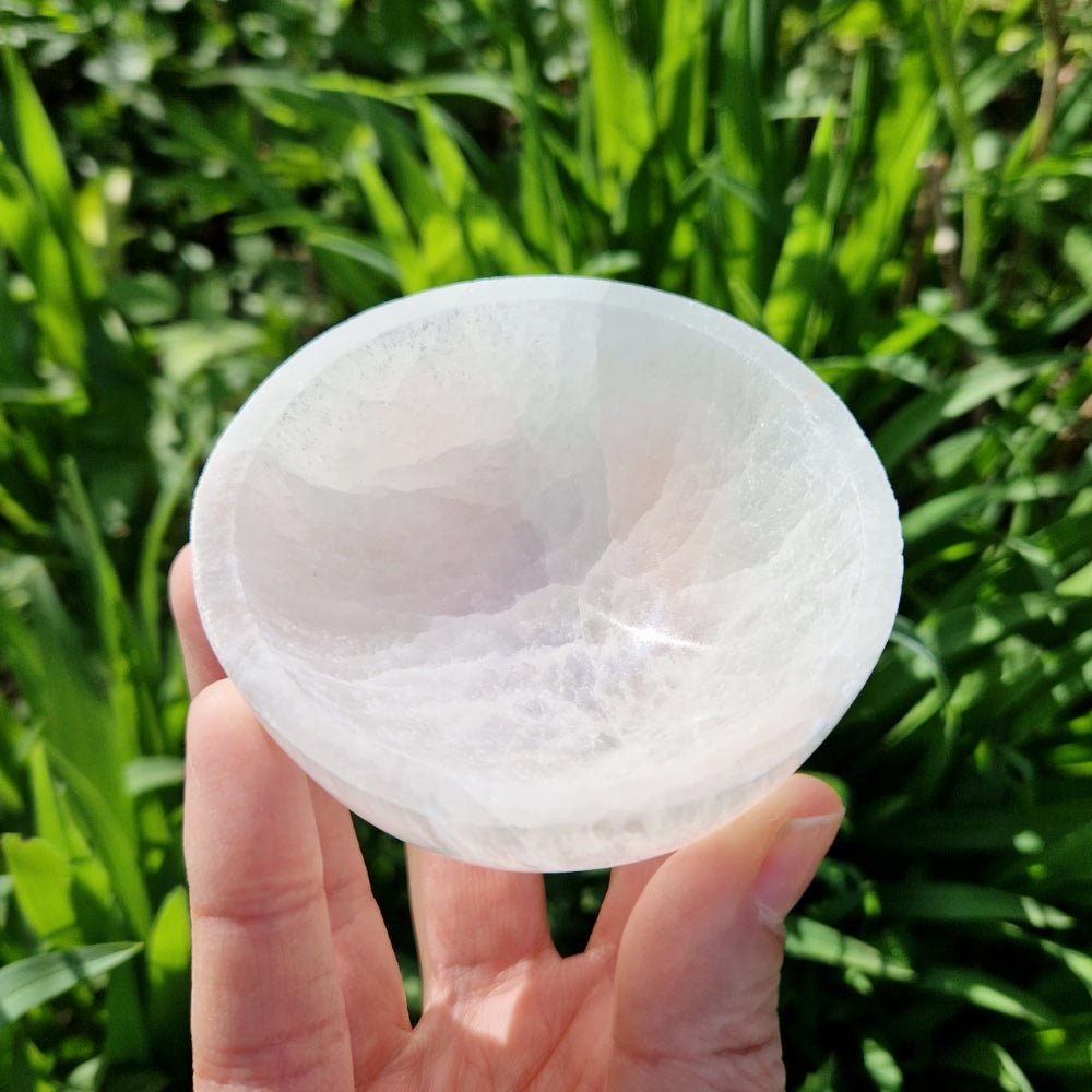 SELENITE BOLLE 8 cm - bergamott DESIGN