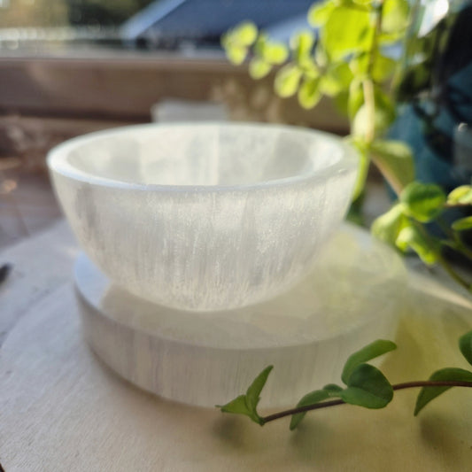 SELENITE BOLLE 8 cm - bergamott DESIGN