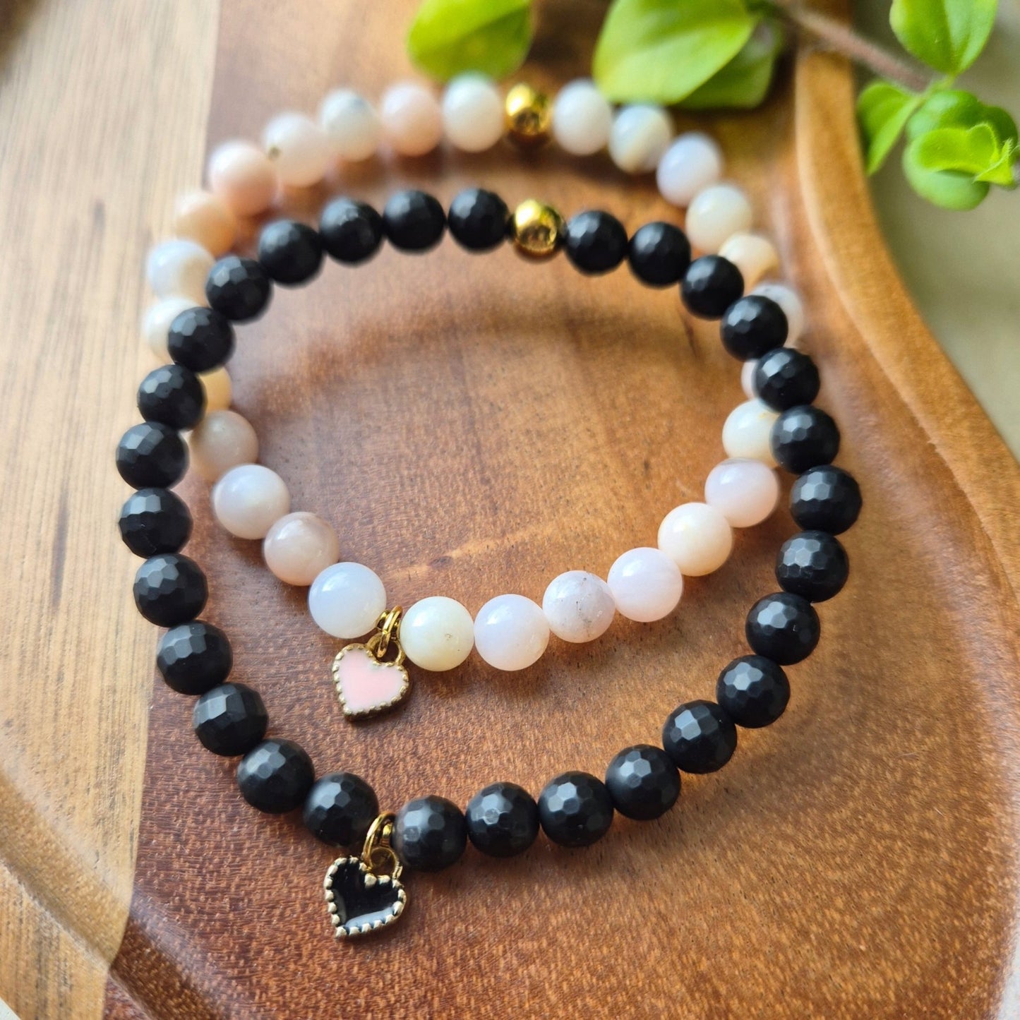 SELVKJÆRLIGHET armbånd Pink Opal - bergamott DESIGN