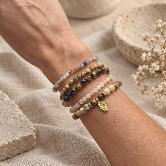September Stack armbånd - Samklang - bergamott DESIGN