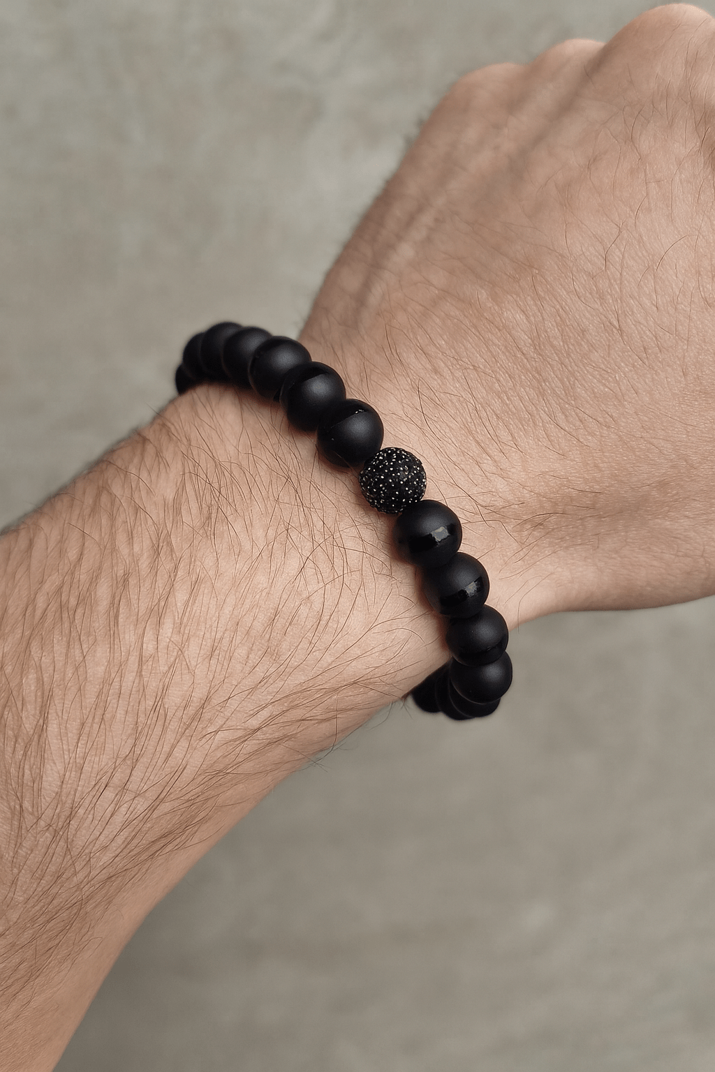 SKYGGEKRAFT armbånd HERRE •Beskyttelse•Styrke - bergamott DESIGN