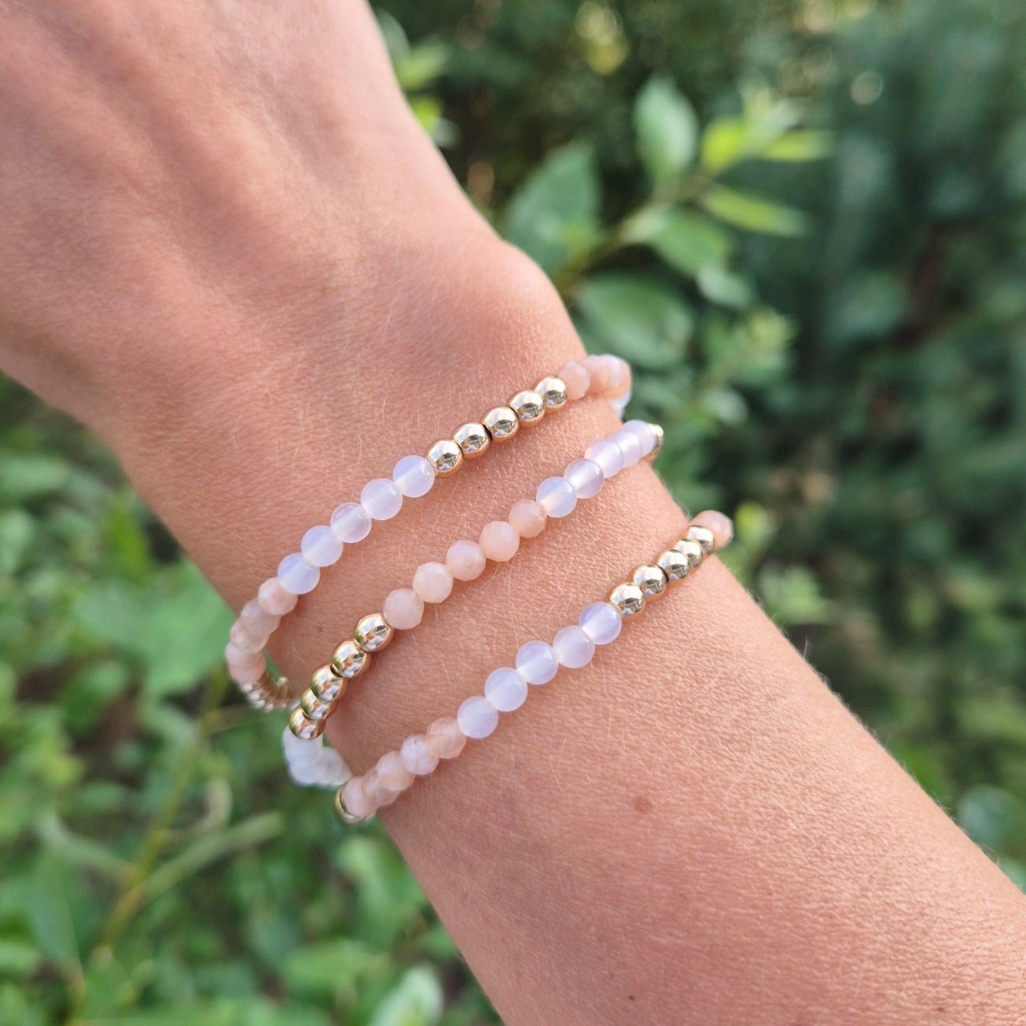 SOLKYSSET VARME Petite armbånd •Glede •Selvutvikling •Indre lys - bergamott DESIGN