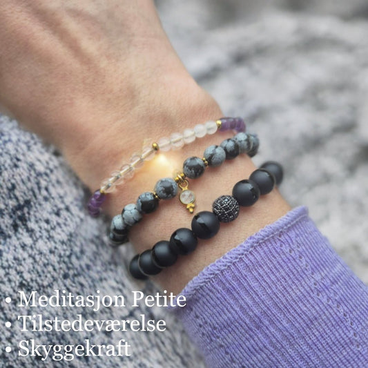 TILSTEDEVÆRELSE armbånd •Indre ro •Balanse •Nærvær - bergamott DESIGN