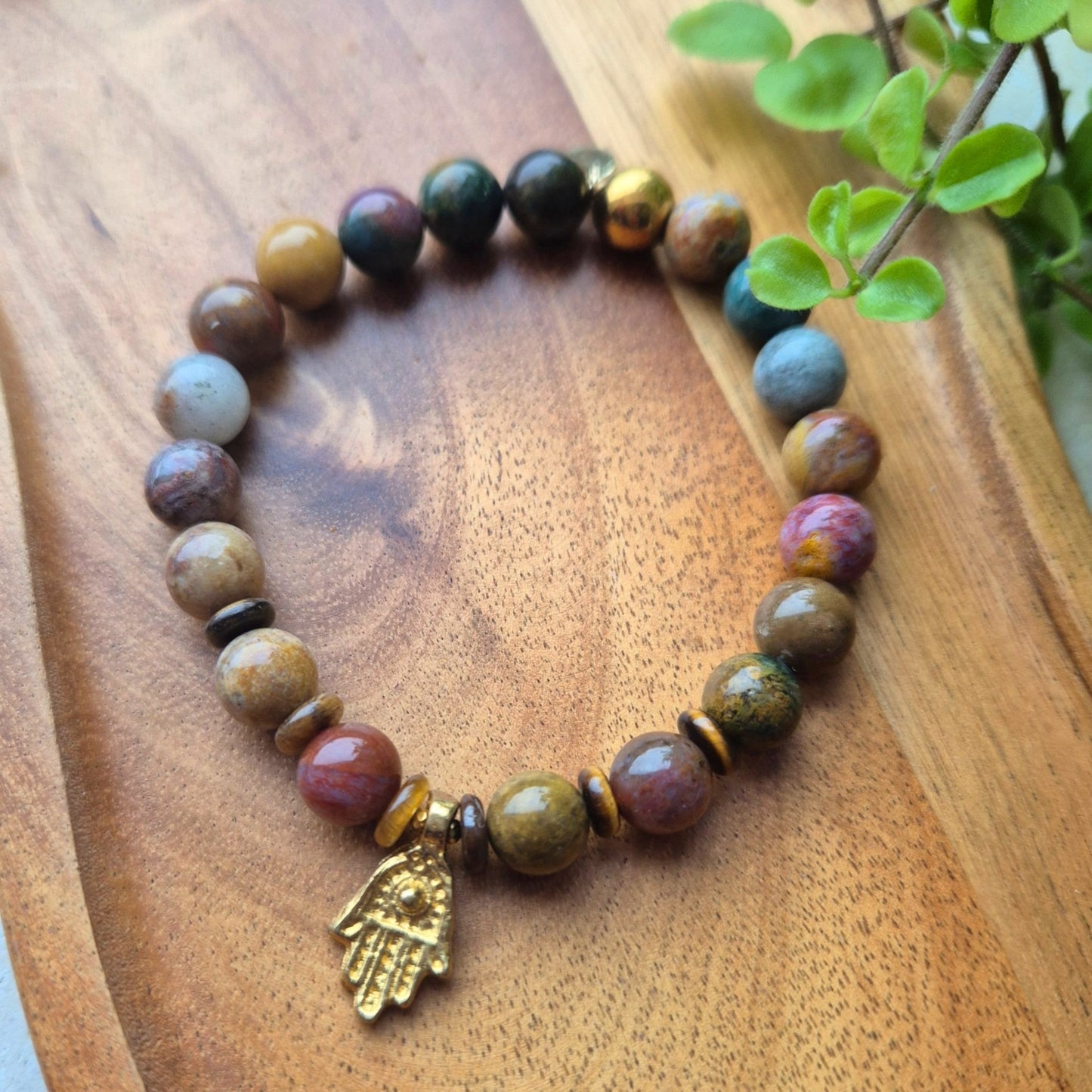 TRYGG FLYT armbånd • Flyt • Trygghet • Indre styrke - bergamott DESIGN
