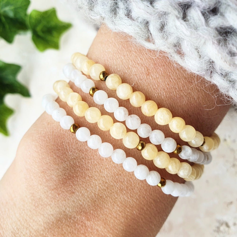 HÅP Petite armbånd Yellow Calcite - bergamott DESIGN