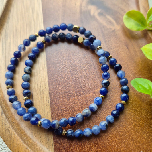 FREDFULL Petite armbånd Sodalite