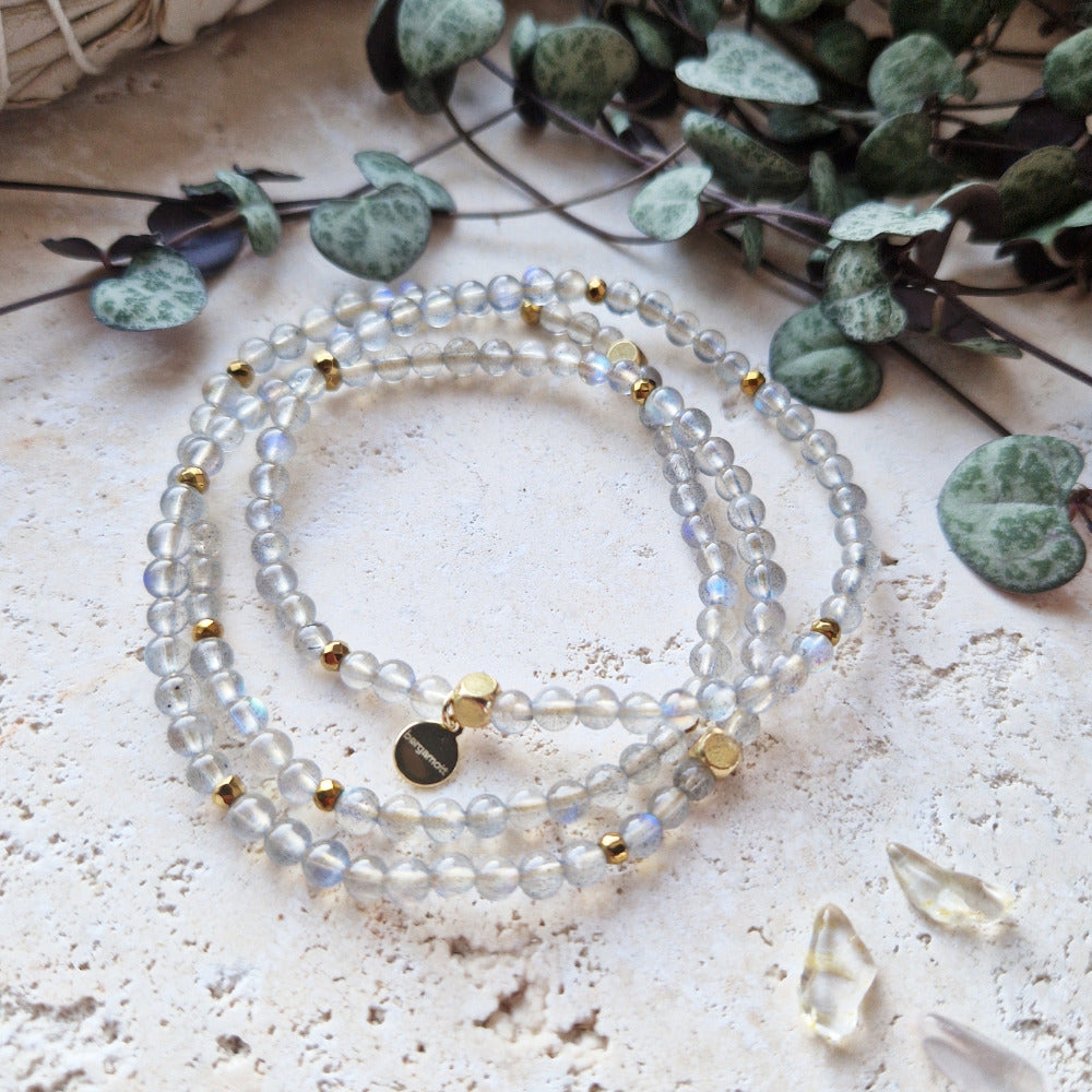 MAGIC Petite armbånd Labradorite - bergamott DESIGN