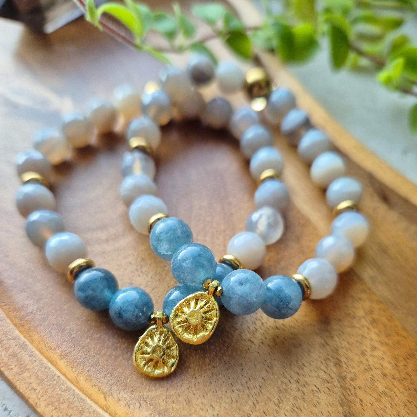 GYLDEN HORISONT armbånd •Klarhet•Indre styrke - bergamott DESIGN