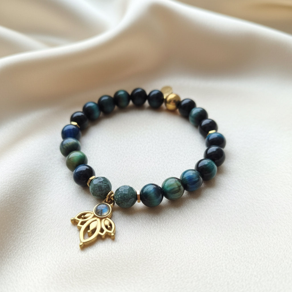 INDRE BLIKK armbånd • Fokus • Beskyttelse • Intuitiv klarhet - bergamott DESIGN