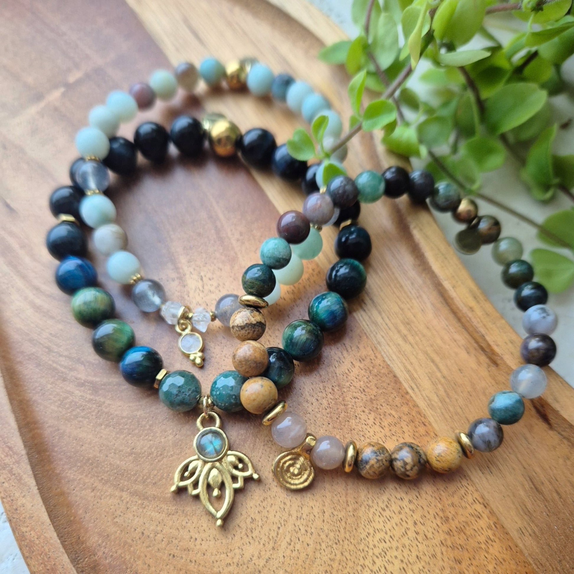 INDRE BLIKK armbånd • Fokus • Beskyttelse • Intuitiv klarhet - bergamott DESIGN