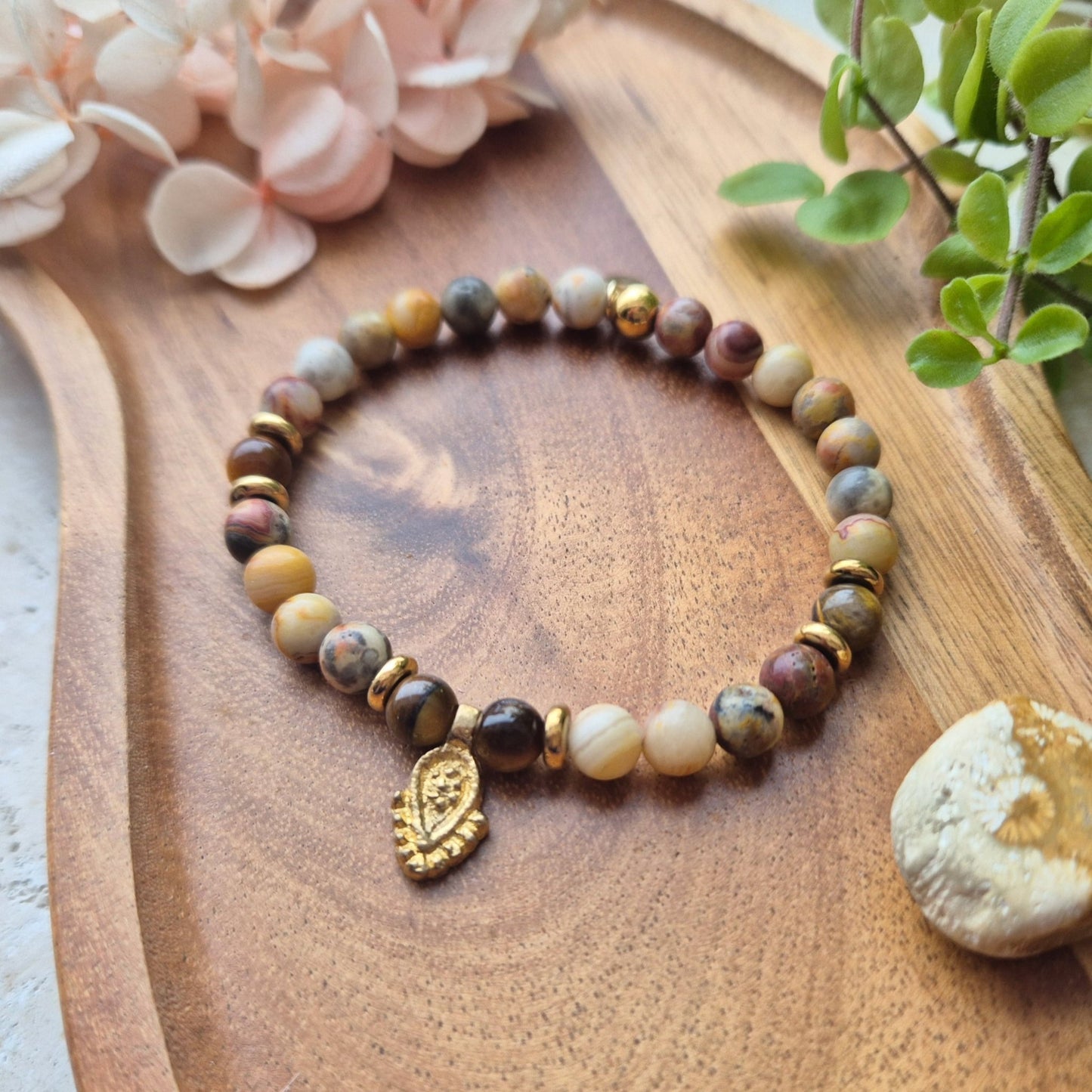 INDRE SOL armbånd • Livsglede • Selvtillit • Vekst - bergamott DESIGN