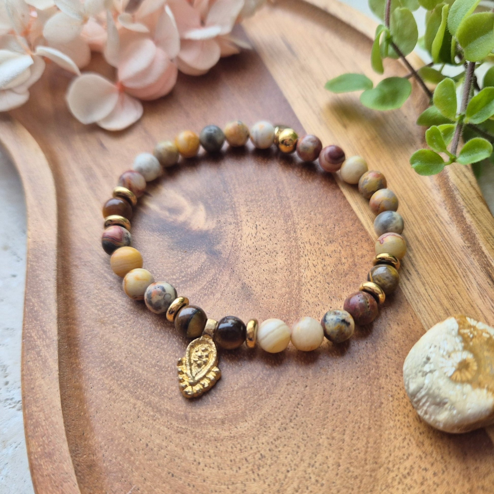 INDRE SOL armbånd • Livsglede • Selvtillit • Vekst - bergamott DESIGN