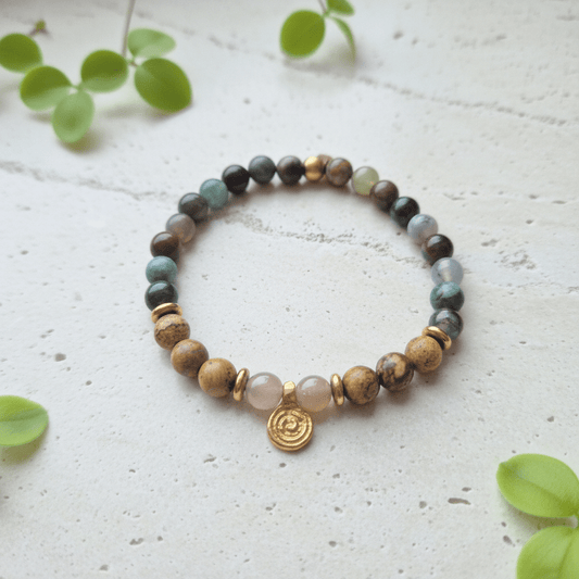 JORDENDE SPIRAL | Forankring | Stabilitet - bergamott DESIGN