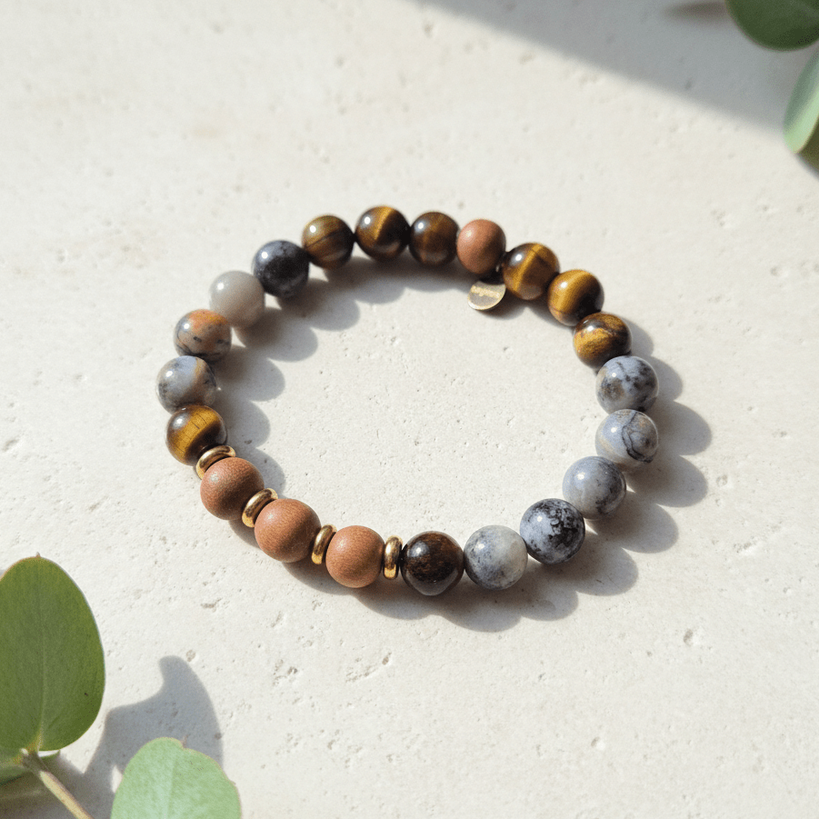 JORDNÆR STYRKE HERRE | Selvtillit | Indre styrke - bergamott DESIGN