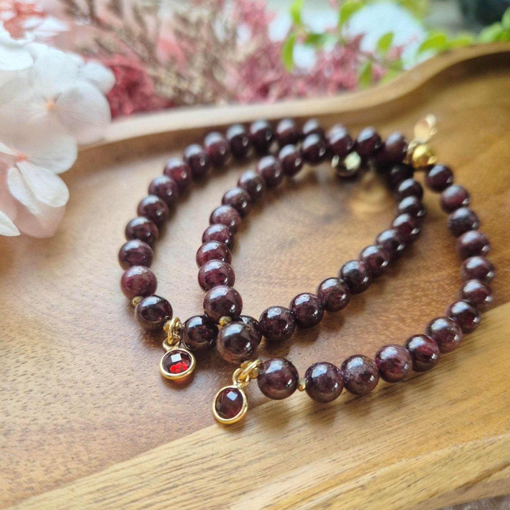 KRAFTFULL GLØD armbånd • Styrke • Kjærlighet • Selvtillit - bergamott DESIGN