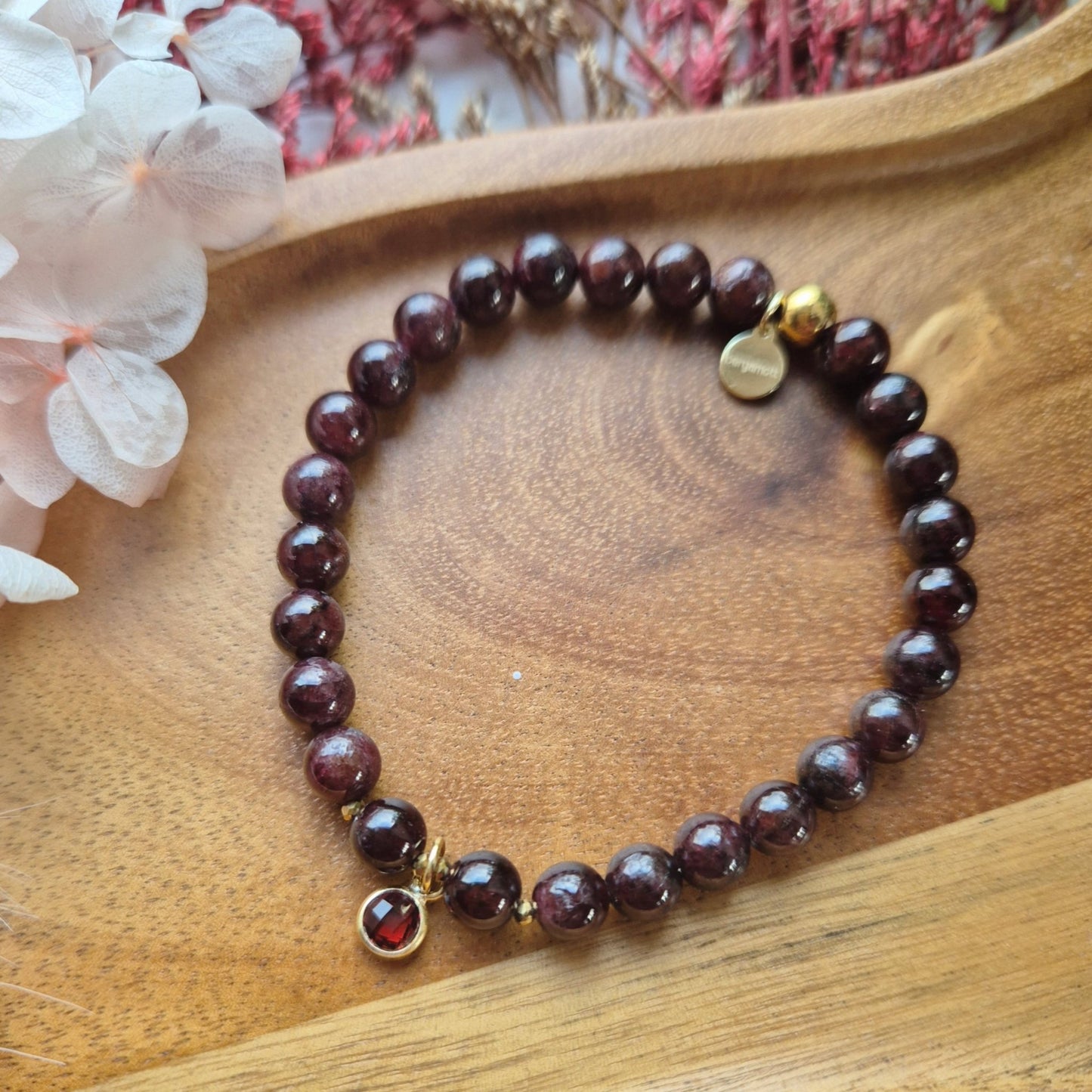 KRAFTFULL GLØD armbånd • Styrke • Kjærlighet • Selvtillit - bergamott DESIGN