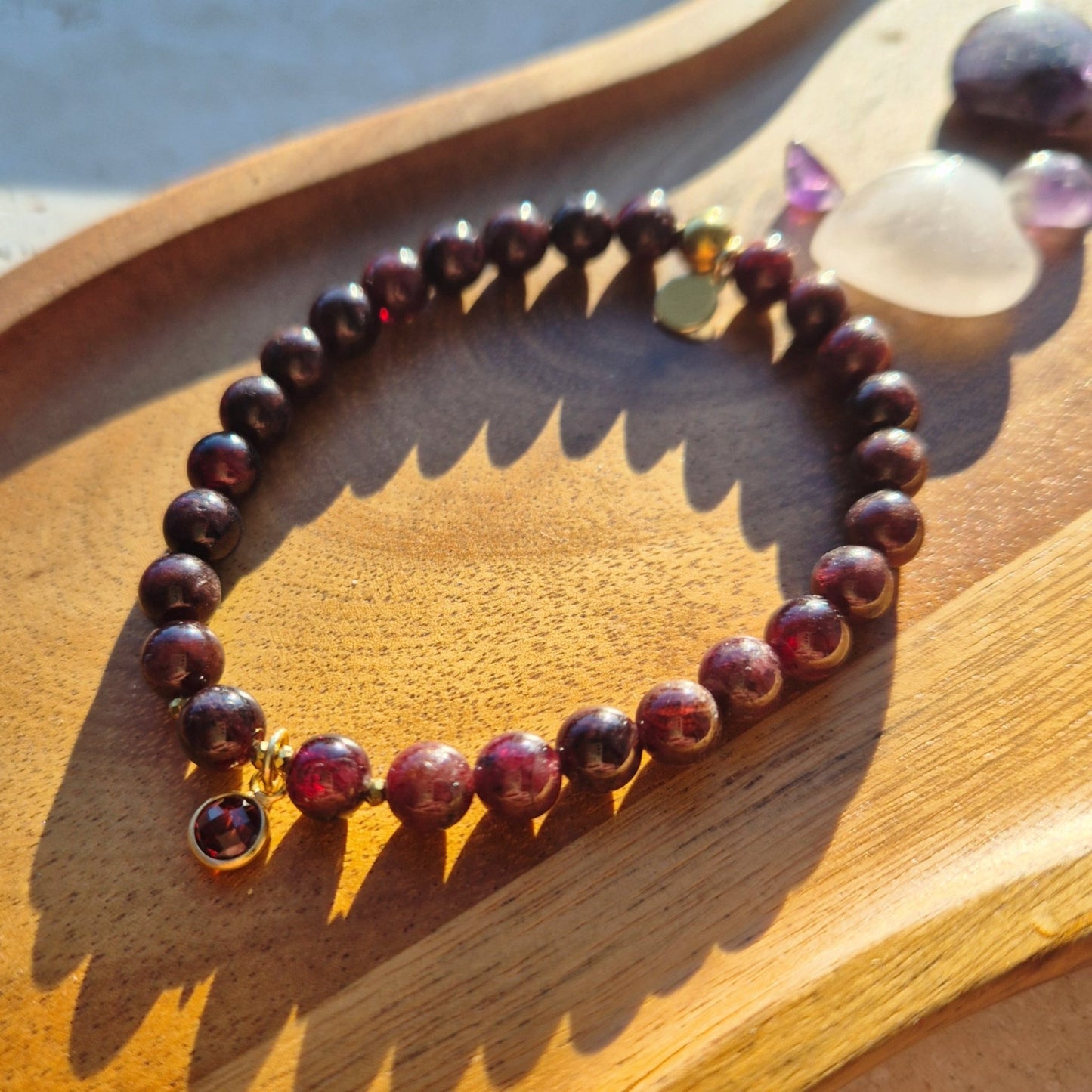 KRAFTFULL GLØD armbånd • Styrke • Kjærlighet • Selvtillit - bergamott DESIGN