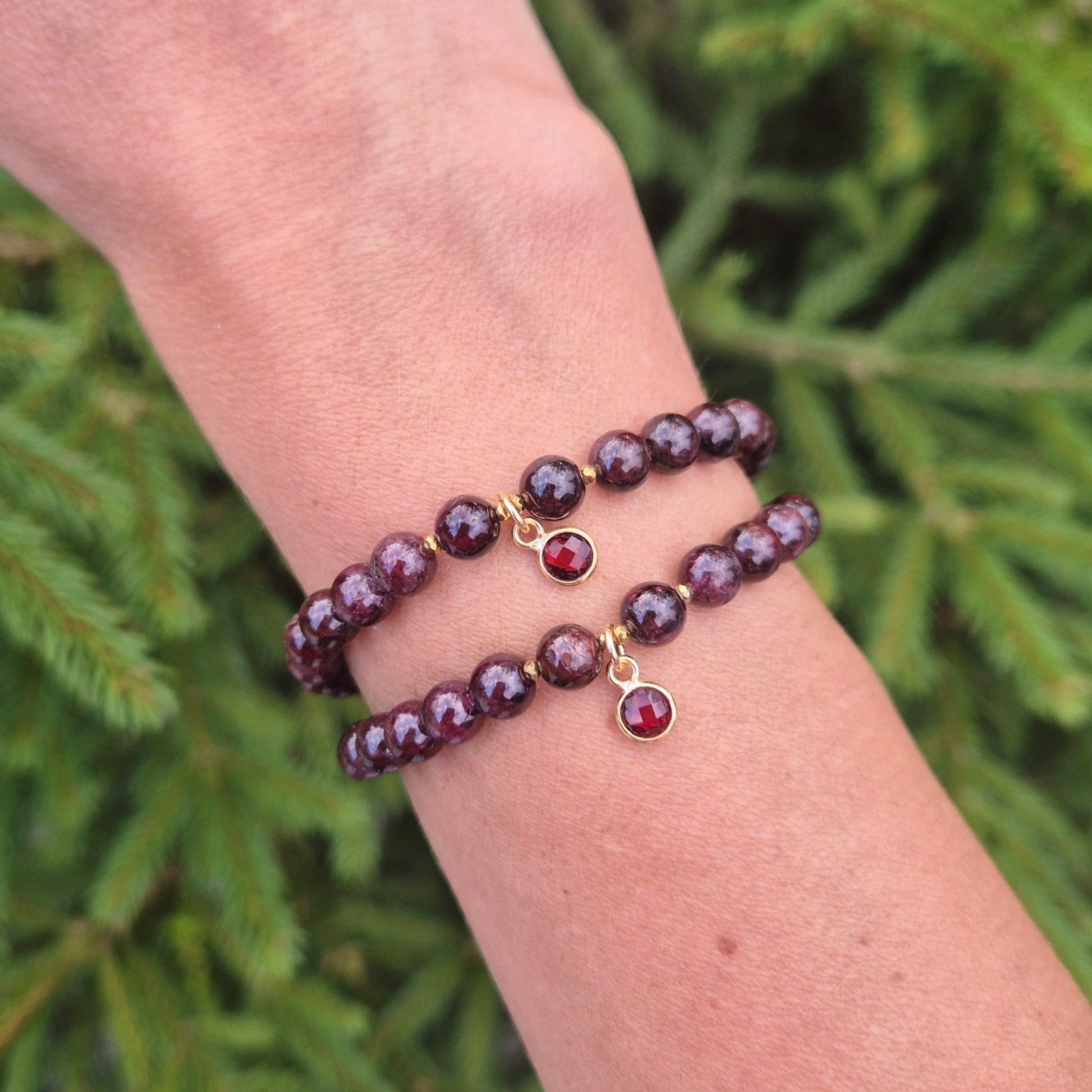 KRAFTFULL GLØD armbånd • Styrke • Kjærlighet • Selvtillit - bergamott DESIGN