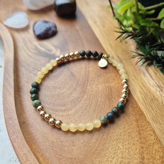 LIVSVEI Petite armbånd •Selvtillit•Fornyelse - bergamott DESIGN