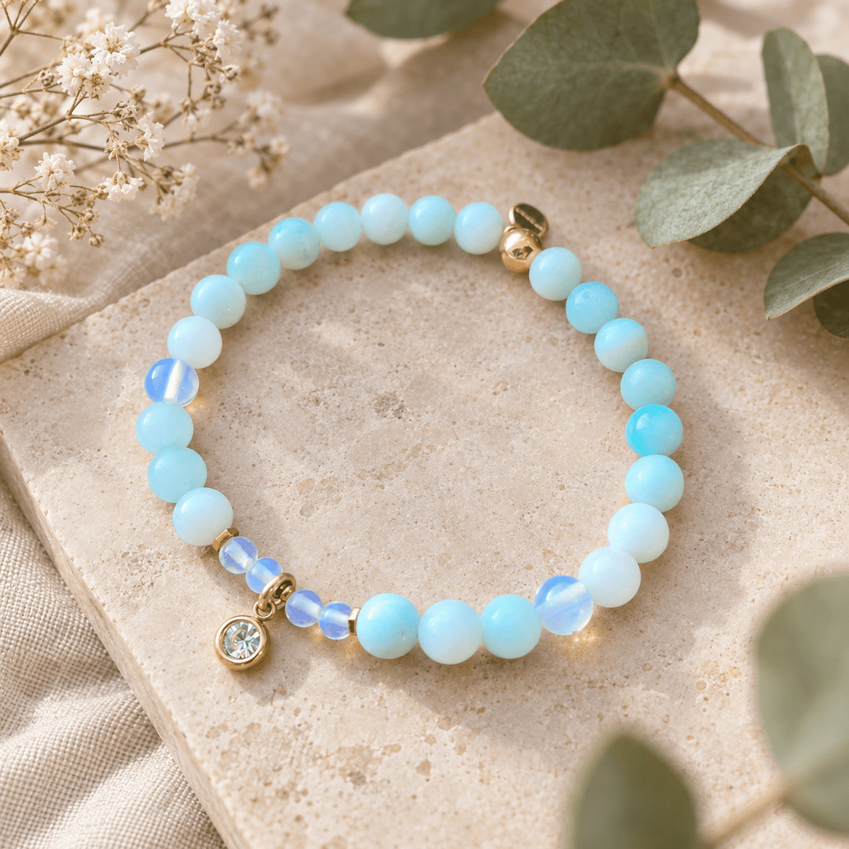 LYSENDE HÅP armbånd | Styrke | Positivitet - bergamott DESIGN