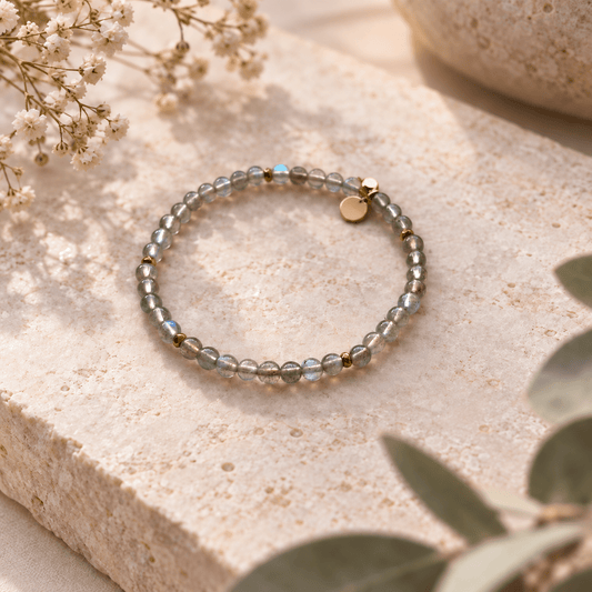 MAGISK Petite armbånd Labradorite - bergamott DESIGN
