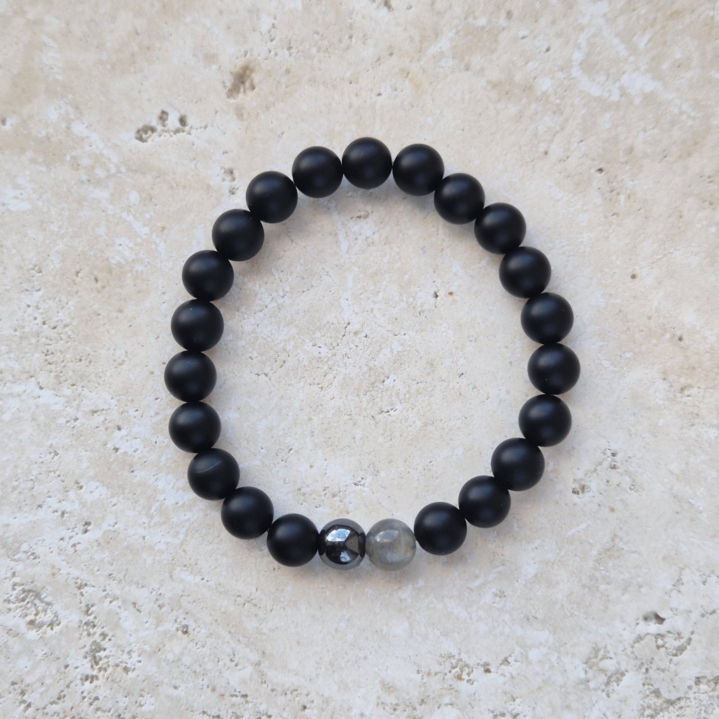 MANIFESTERENDE armbånd HERRE •Styrke •Fokus •Bevisst skapelse - bergamott DESIGN