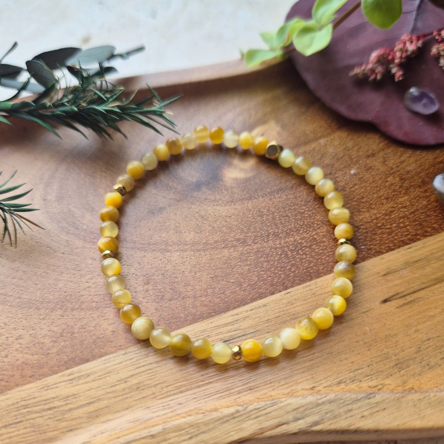 MOTIVASJON Petite armbånd •Fokus •Mot •Optimisme - bergamott DESIGN