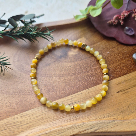 MOTIVASJON Petite armbånd •Fokus •Mot •Optimisme - bergamott DESIGN