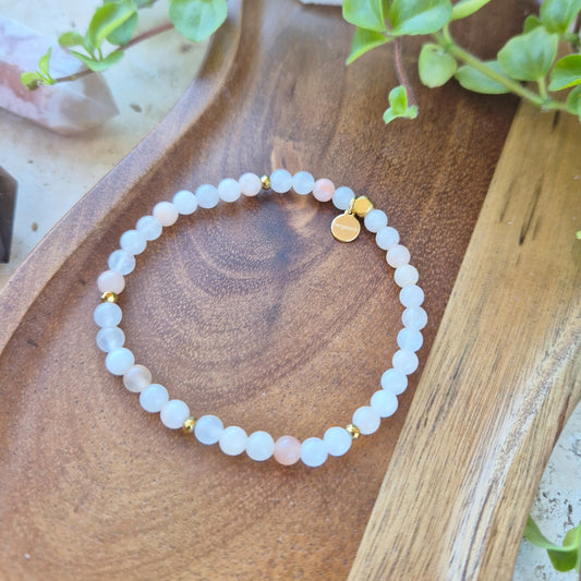 KREATIVITET Petite Peach Aventurine