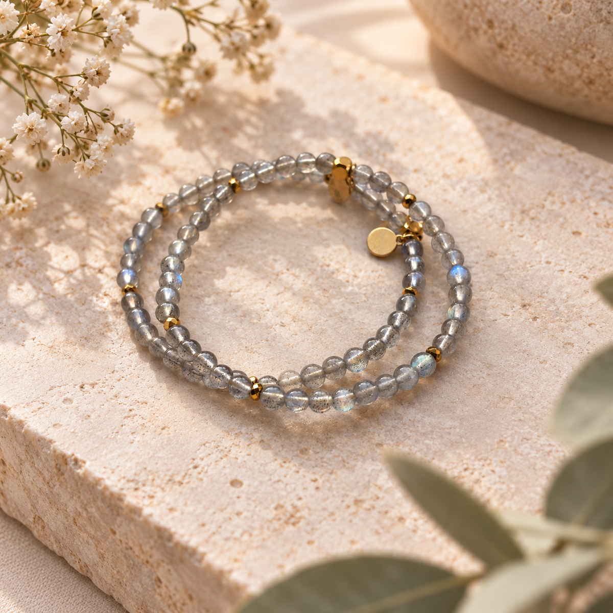 MAGISK Petite armbånd Labradorite