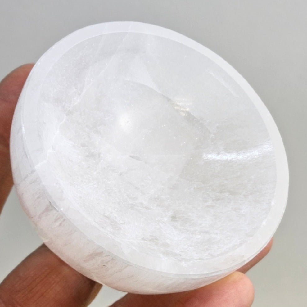 SELENITE BOLLE 8 cm - bergamott DESIGN